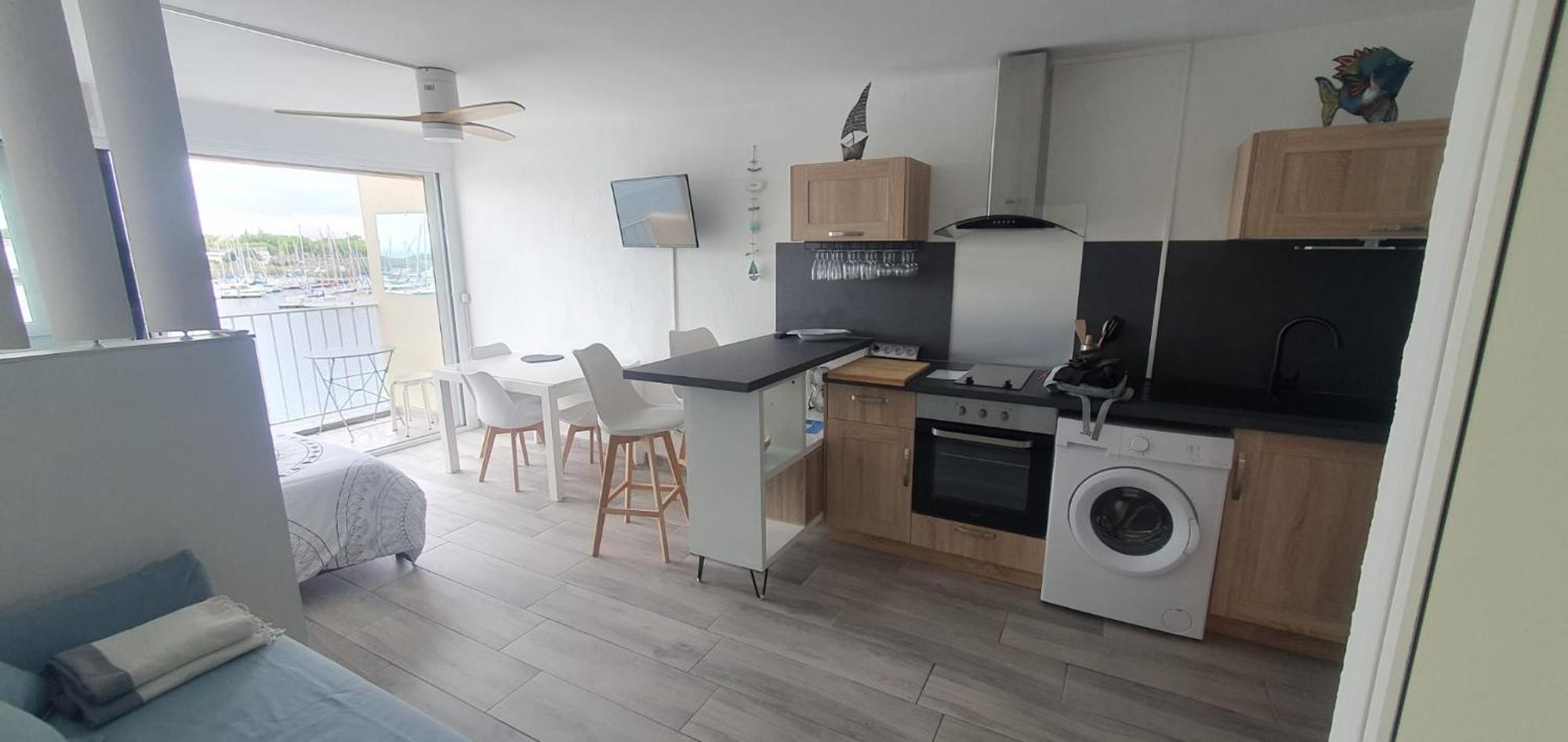Appartement Avec Balcon, Vue Mer, Piscine, Parking Agde Dış mekan fotoğraf